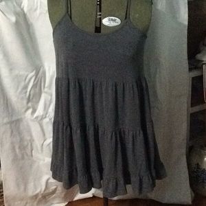 Tobi spaghetti strap tiered dress size small. B39